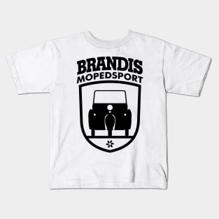 Krause Duo Mopedsport Brandis Coat of Arms (black) Kids T-Shirt